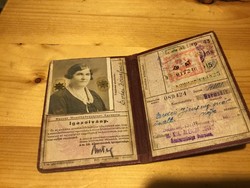 MÁV arcképes igazolvány 1947-ből , Debrecenből