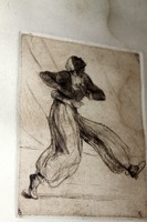 Kohner Ida Russian ballet etching 591