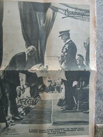 1941 Képes sándány newspaper Miklós Horthy Transylvania's new bread festival ii. World War Social Life