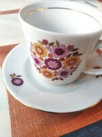 Virág mintás Alföldi kávés csésze