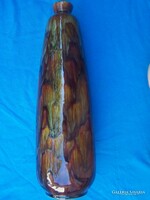 Különösen szép  Gránit kerámia váza. 32,5cm magas legnagyobb átmérője kb