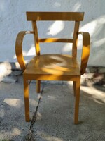 Retro szék, hajlított karfás