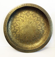 Wall brass bowl plate tray