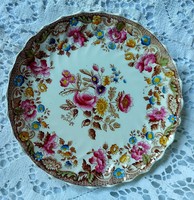 Antique faience Copeland cake plate