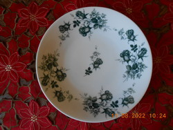 Zsolnay rózsa mintás fali tányér
