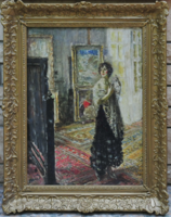 Márk Lajos (1867-1942): Női portré