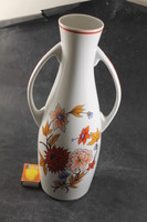 Hollóházi large vase with handles 628