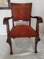 Beautiful antique comfortable large armchair desk chair refurbished bp. And I'll deliver it to you