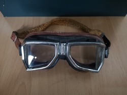 Vintage Climax motoros szemüveg, használt állapotú