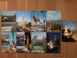 Budapest postcards - price / pc
