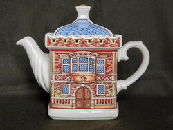 Sadler harrods england english country houses elizabethan house teapot