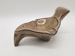 Retro ceramic, bird ashtray 17 cm x 12 cm, core: 8 cm
