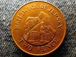 Jersey II. Erzsébet St. Helier remetelak 2 penny 1992 (id56360)
