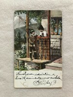 Antik hosszúcímzéses képeslap - 1904