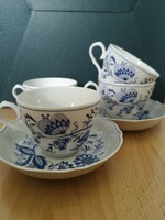 Beautiful ingres weiss marienbad porcelain pair of cups with saucers + 2 cups, flawless