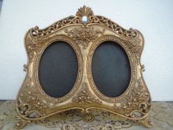 József Ferenc style beautiful larger double picture frame secis