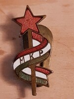 Mkp Hungarian Communist Party badge