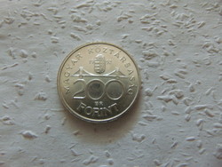 Ezüst 200 forint 1992