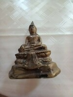 11 cm yellow brass buddha