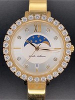 Judith Williams Moon Phase Jewelry Watch - New