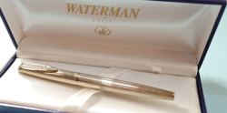 Sale! Waterman fountain pen with 18 carat white gold nib