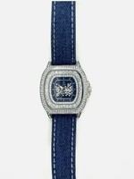 Beautiful crystal jewelry watch - new