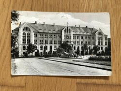 Pécs - girls' home postcard