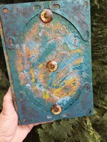 Stontrax - time-mystery - better-future-designer-notebook- handmade unique piece