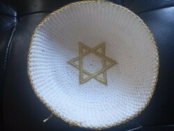 Zsidó vallási kellék: kippa -ferfi fejfedő / Judaica/Judaika