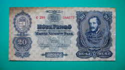 20 Pengő  bankjegy - 1930