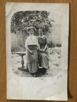 1 Vh antique photo postcard - postal clean