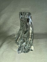 Sevres Hollywood Regency glass table lamp body around 1960