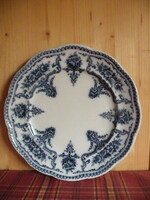 Hüttl tivadar marked porcelain plate, richly patterned - porcelain wholesaler, royal court. Supplier-
