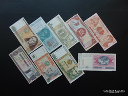 10 darab külföldi bankjegy LOT ! 01