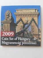 Coins of Hungary 2009 proof in decorative case circulation line