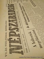 1974 September 10 / people's freedom / birthday!? Original, old newspaper :-) No.: 18320