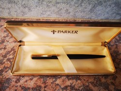 Parker toll elegàns dísz ajàndék,, hasznàlat luxus!Arany fekete, díszdobozban,Parker,AB,Made ín USA