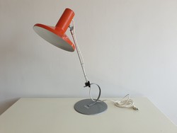 Régi retro nagy méretű fémbúrás íróasztal lámpa