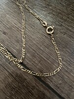 14 K-os, Cartier fazonú, uniszex, 50 cm-es arany nyaklánc