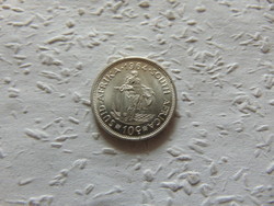 Dél - Afrika ezüst 10 cent 1964  5.65 gramm