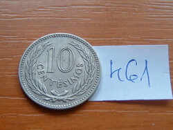 Uruguay 10 cents 1953 general josé gervasio artigas #461