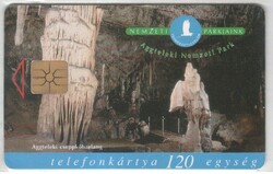 Magyar telefonkártya 0772    1998  Aggteleki nemzeti park  GEM 3   100.000  darab