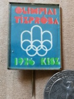Kisz - Olympic decathlon 1976 badge