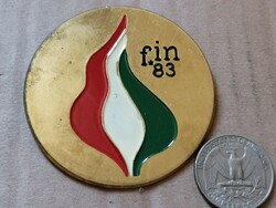 Small - Finnish/revolutionary youth days 1983 badge