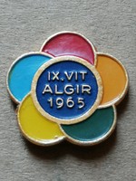 VIT - VIT 1965 Algír jelvény/kitűző