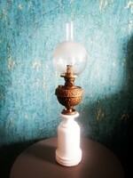 Antik Eredeti állapotban petróleum lámpa
