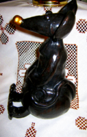 Mouse figurine 30 cm smooth ceramic?