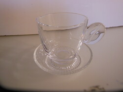 Glass - Jena - coffee bean ear - special - coffee set - 1 dl cup - flawless