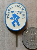 Kisz - camp decathlon 1979 badge