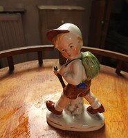 Wandering student - German porcelain figure